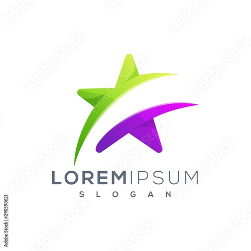 star logo design ready to use