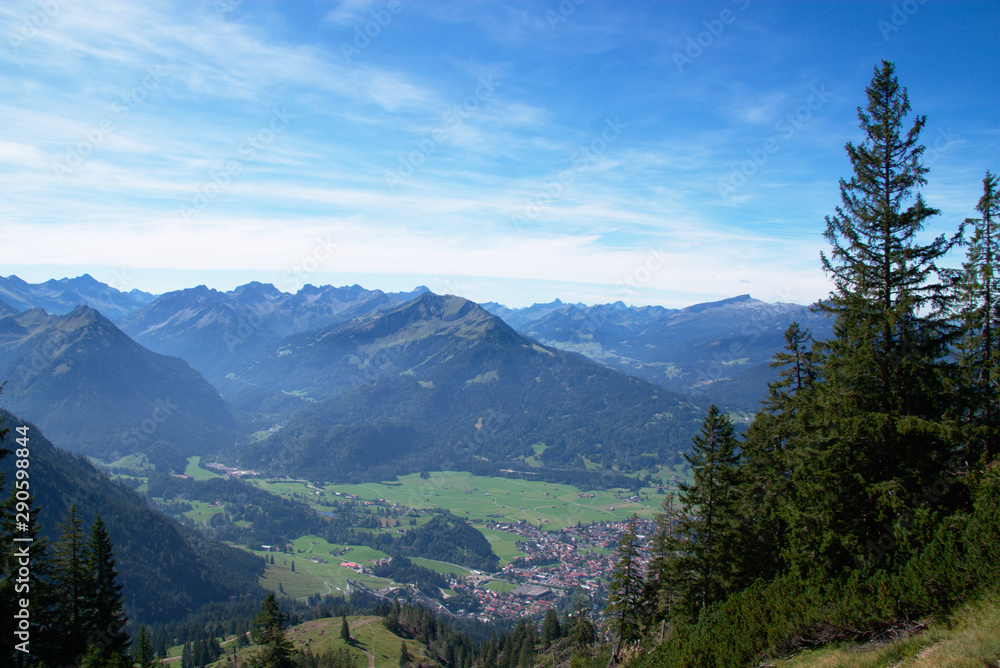 Obraz premium Allgäuer Alpen Oberstdorf
