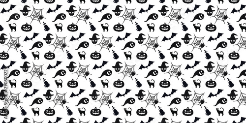 halloween halloween halloween graphics background pattern October 31st have a scary day trick or treat horror theme dark tones cartoon characters kids