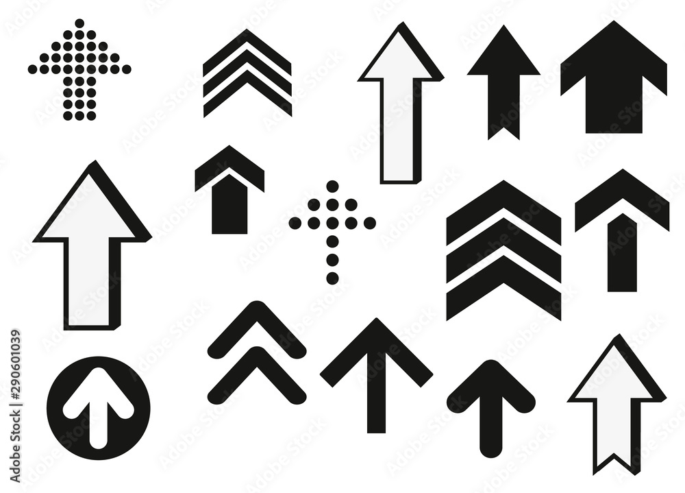 Set of black vector arrows. Arrow icon. Arrow vector icon. Arrow. Arrows vector collection Set of black vector arrows. Arrow icon. Arrow vector icon. Arrow. Arrows vector collection