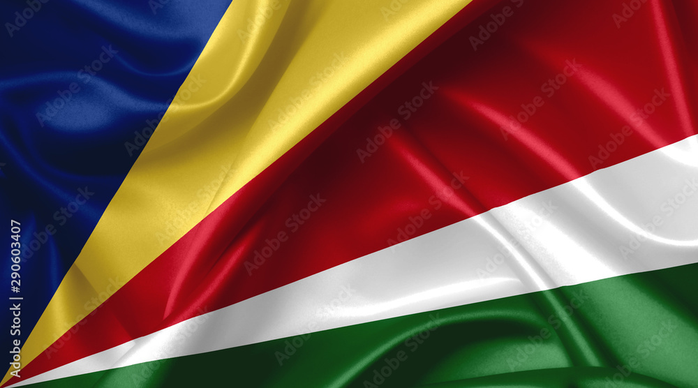 Fototapeta premium seychelles flag