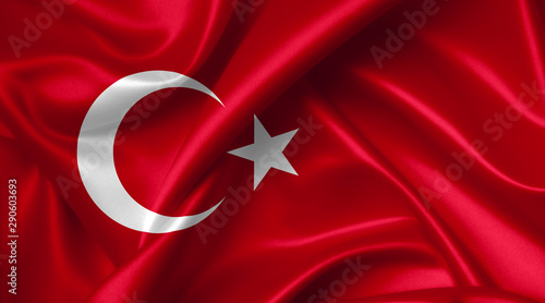 turkish flag photo