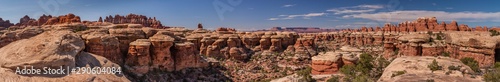 Canyon Edge, The Needles, Canyonland National Park, Utah.