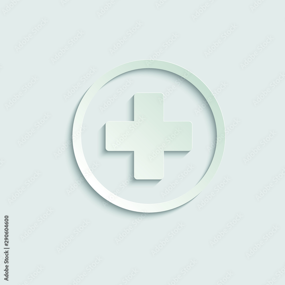 play icon. Video play symbol. paper icon with shadow play icon. Video play symbol. paper icon with shadow