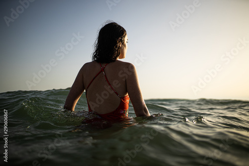 Sunset bath