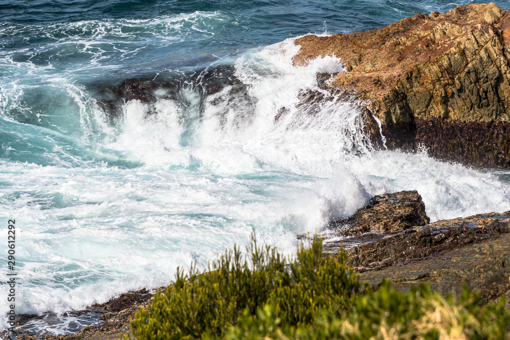 Tathra Headland Rocky Coastal Seascape