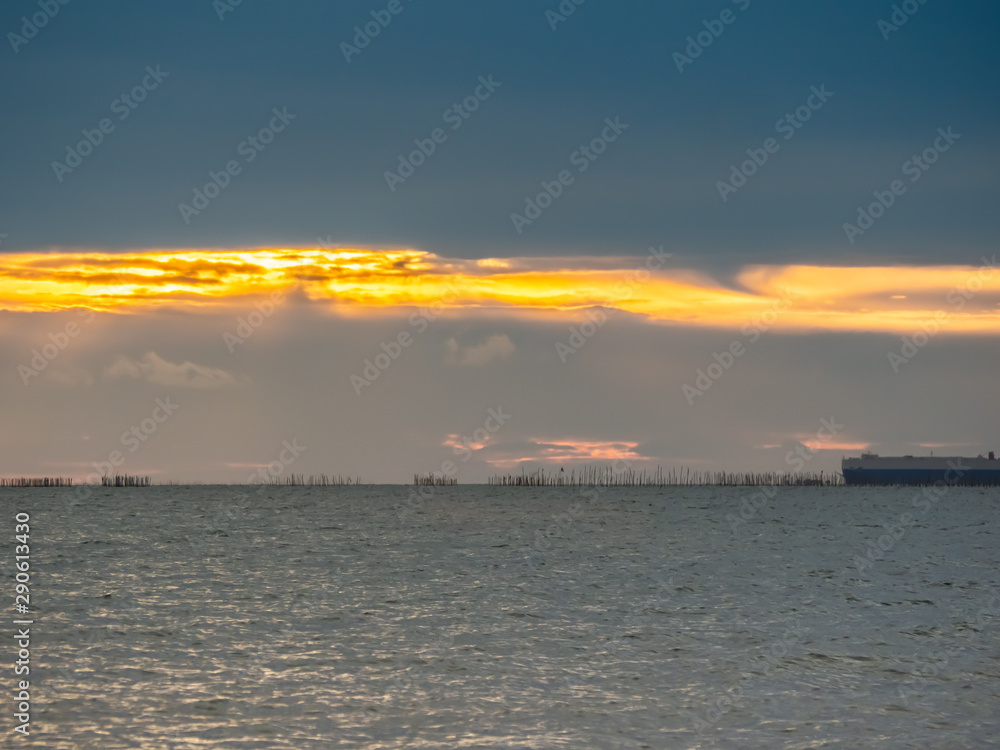 landscape of Beaches with sea ,  Pattaya Thailand