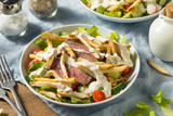 Homemade Pittsburgh Salad with Steak