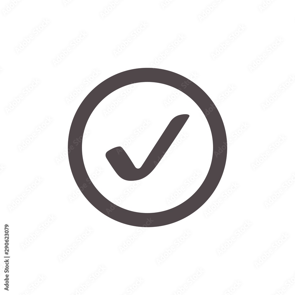 Checkmark simple icon Checkmark simple icon