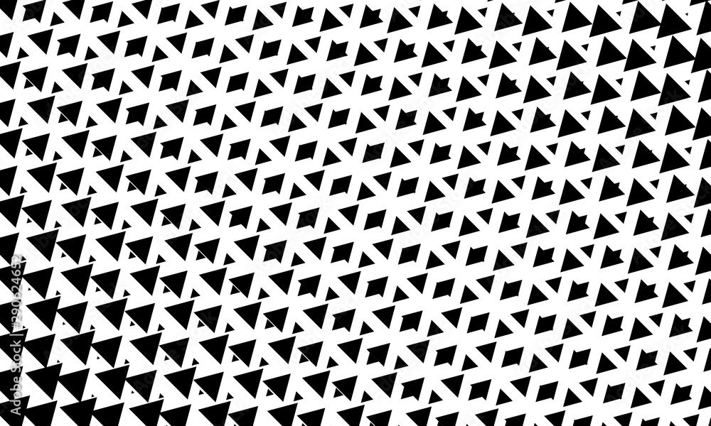 Halftone geometric pattern. Polygonal vector textured background.