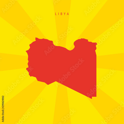 Libya Vector Map