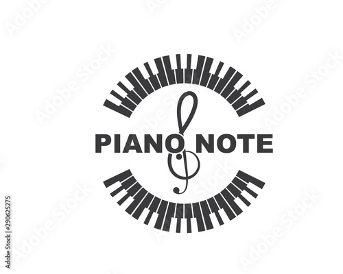 piano icon vector illustration design