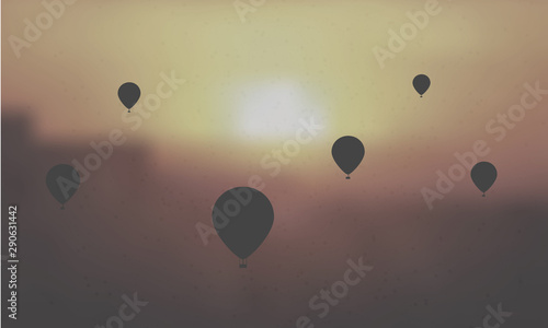 Some Balloons In The Sky, Mountains