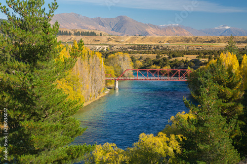 The Red Bridge Luggate New Zealand