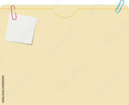 Standard envelope folder for documents