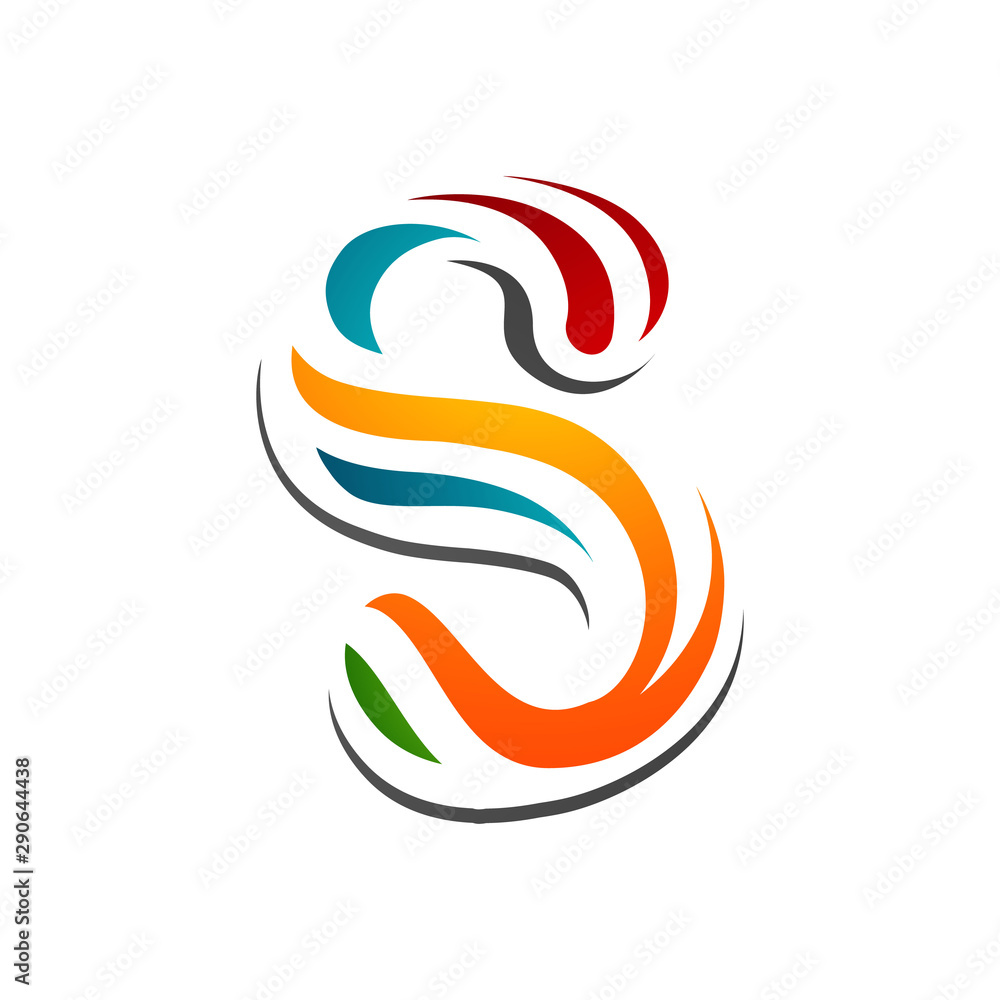 creative S Letter logo design vector graphic concept illustrations