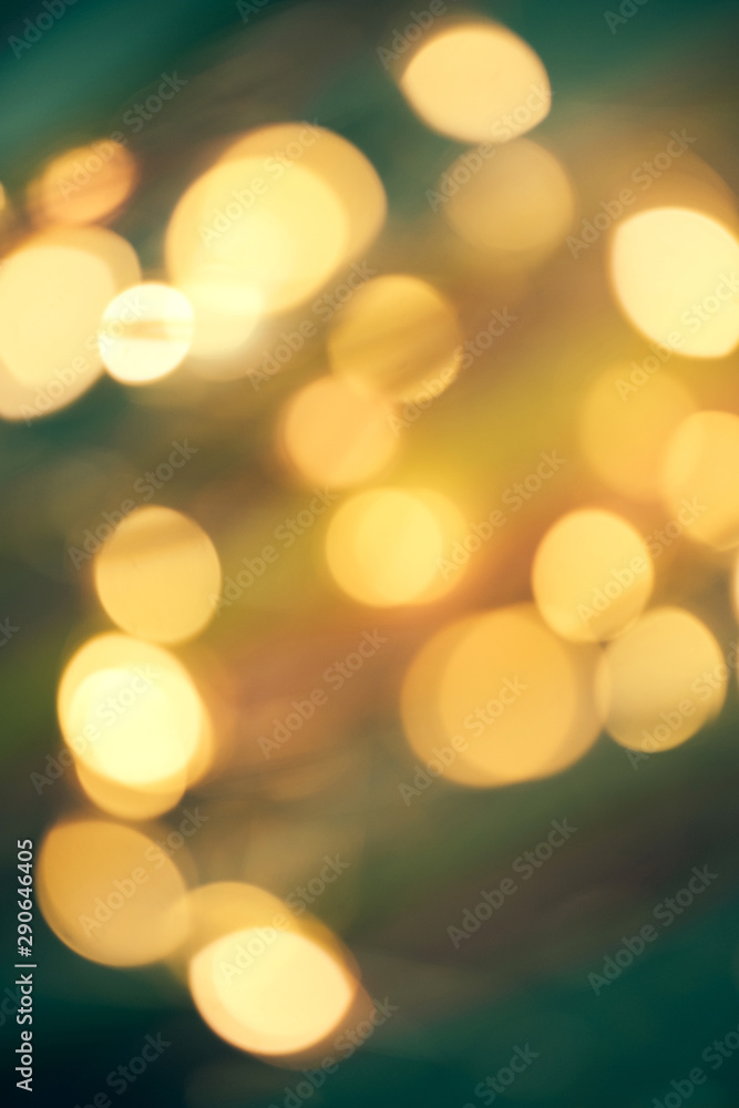 Blurred Christmas Lights On color background Blurred Christmas Lights On color background