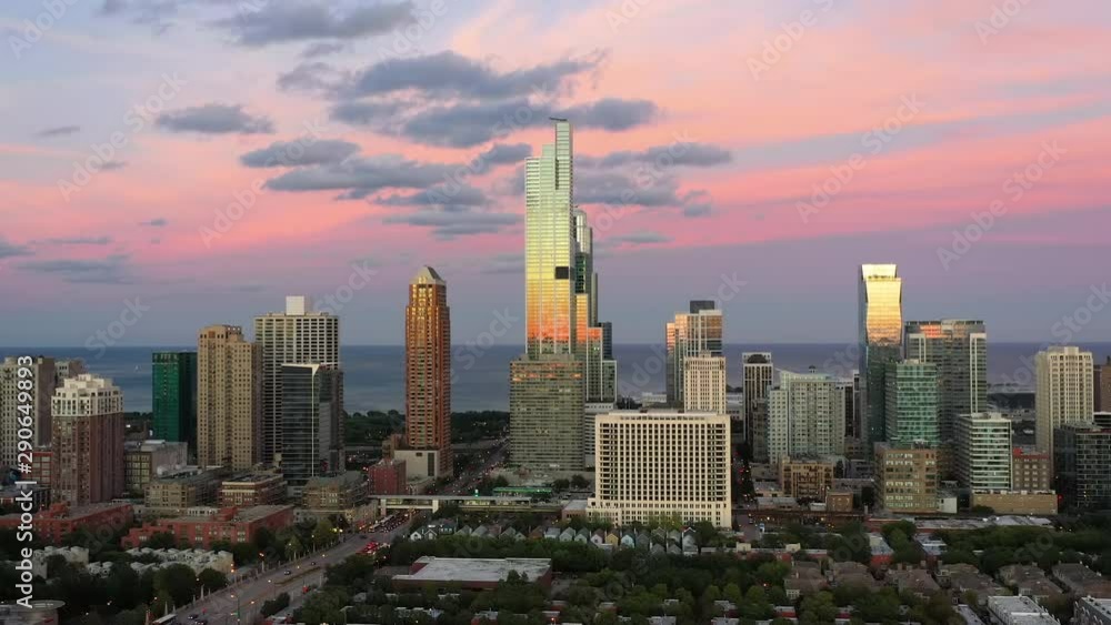 Aerial Shot of Chicago South Loop Aerial Shot of Chicago South Loop