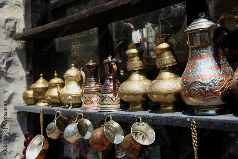 Souvenir and gift shop in old town Sheki Souvenir and gift shop in old town Sheki