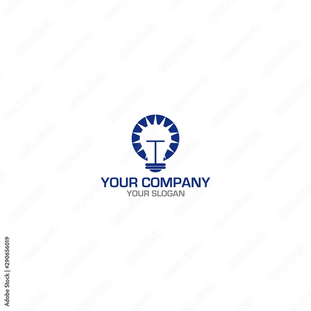Smart Lamp Logo Design Vector Smart Lamp Logo Design Vector
