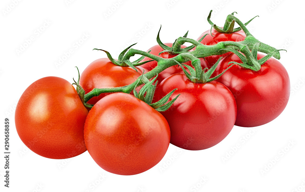 Cherry tomato isolated on white background with clipping path Cherry tomato isolated on white background with clipping path