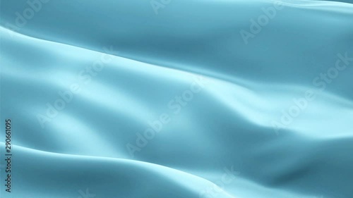 Wallpaper Mural Sky Blue clear waving flag. 3d Light Blue flag waving. Colorful Sky Blue seamless loop animation. Light Blue HD resolution Background. Clear flag Closeup 1080p Full HD video layout, presentation Torontodigital.ca