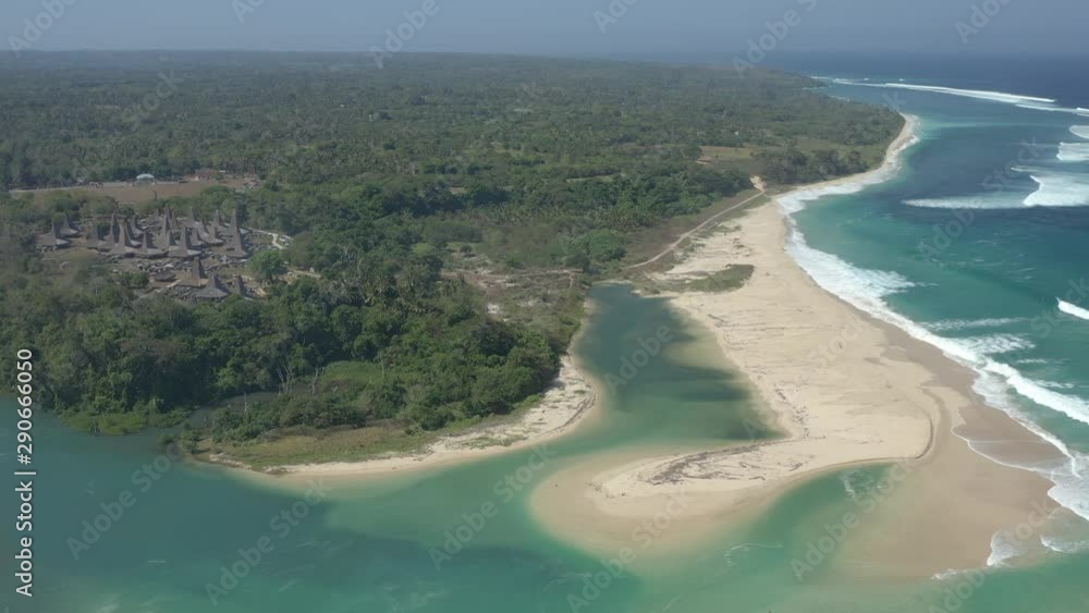 custom made wallpaper toronto digitalAerial view of traditional houses of "Ratenggaro - Sumba, East Nusa Tenggara" Indonesia