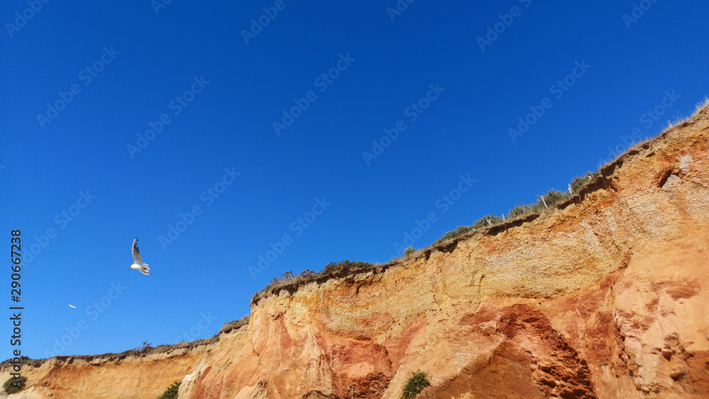 Paysage de bretagne - plage de la mine d'or à Pénestin