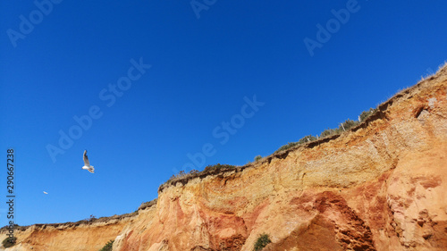 Paysage de bretagne - plage de la mine d'or à Pénestin