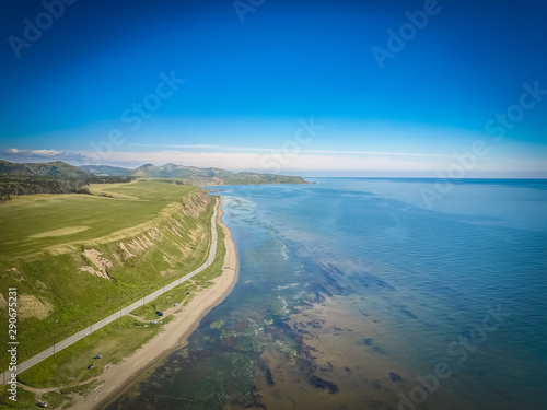 Coastal landscape  Russia  Sakhalin