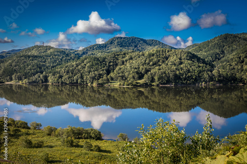 Landscape on the lake © sidoy