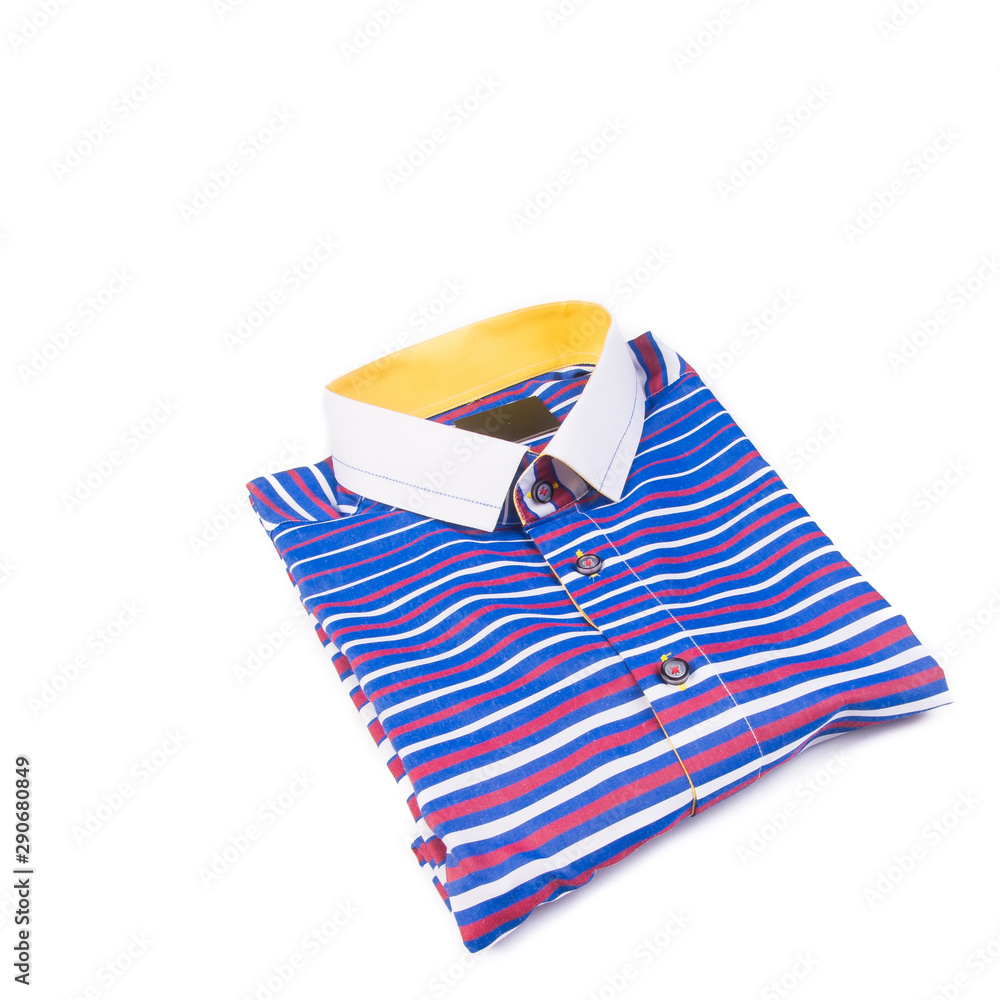 shirt or isolated folded fashionable men shirt new. shirt or isolated folded fashionable men shirt new.