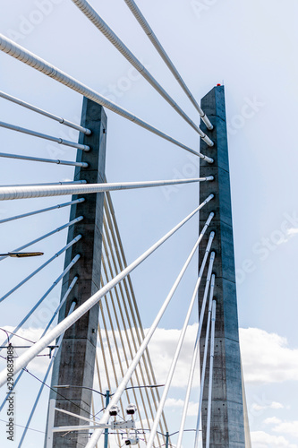 Tilikum Crossing Bridge support columns