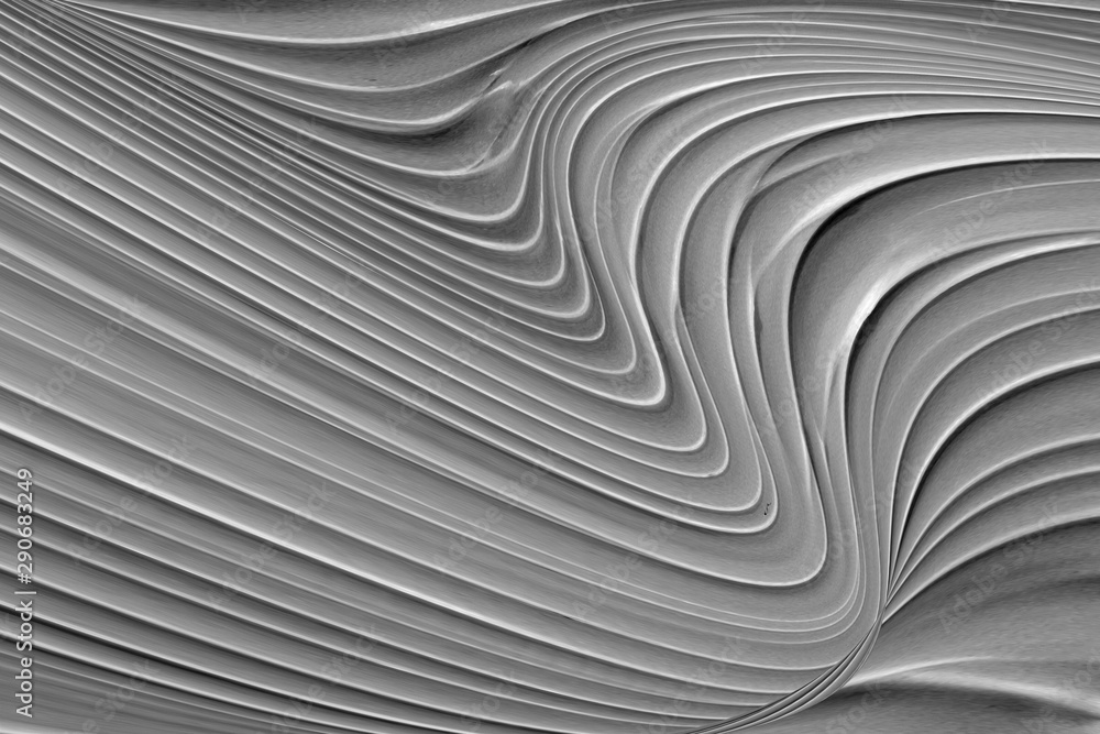 The texture of black and white marble for a pattern of packaging in a modern style. Beautiful drawing with the divorces and wavy lines in gray tones for wallpapers and screensaver. The texture of black and white marble for a pattern of packaging in a modern style. Beautiful drawing with the divorces and wavy lines in gray tones for wallpapers and screensaver.