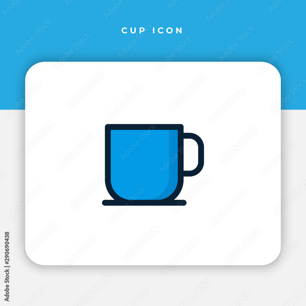 Simple icon of cup Related Vector Line. EPS 10 Simple icon of cup Related Vector Line. EPS 10