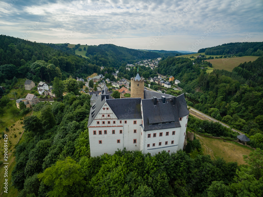 Fototapeta premium Burg Scharfenstein
