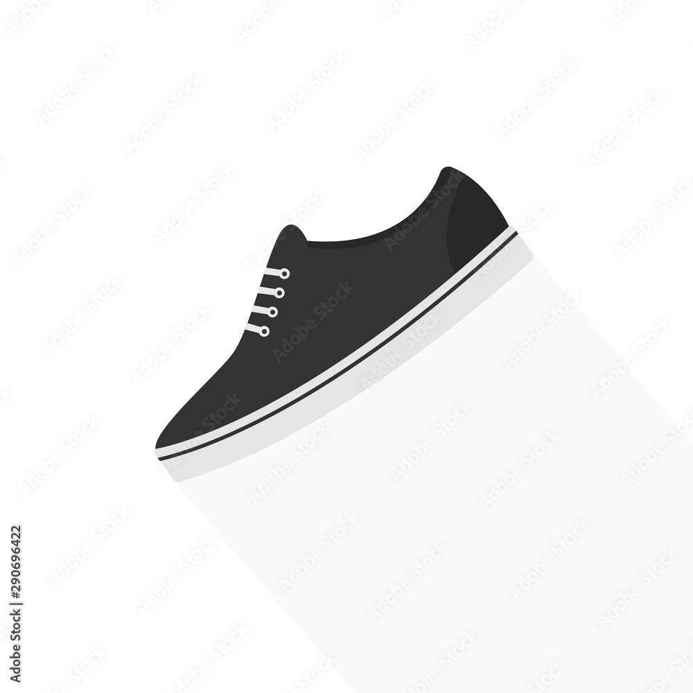 Sneakers icon. Vector illustration. Sneakers icon. Vector illustration.