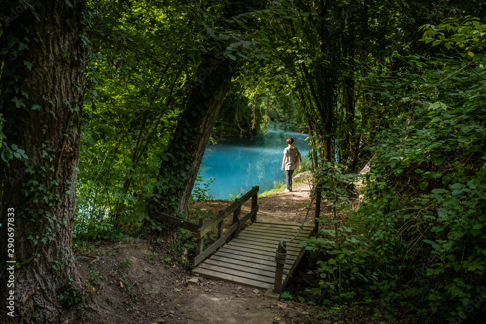 Colle Val d'Elsa, Elsa River park, Tuscany Colle Val d'Elsa, Elsa River park, Tuscany