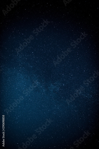 Milky way galaxy edge, as seen from Earth's surface.