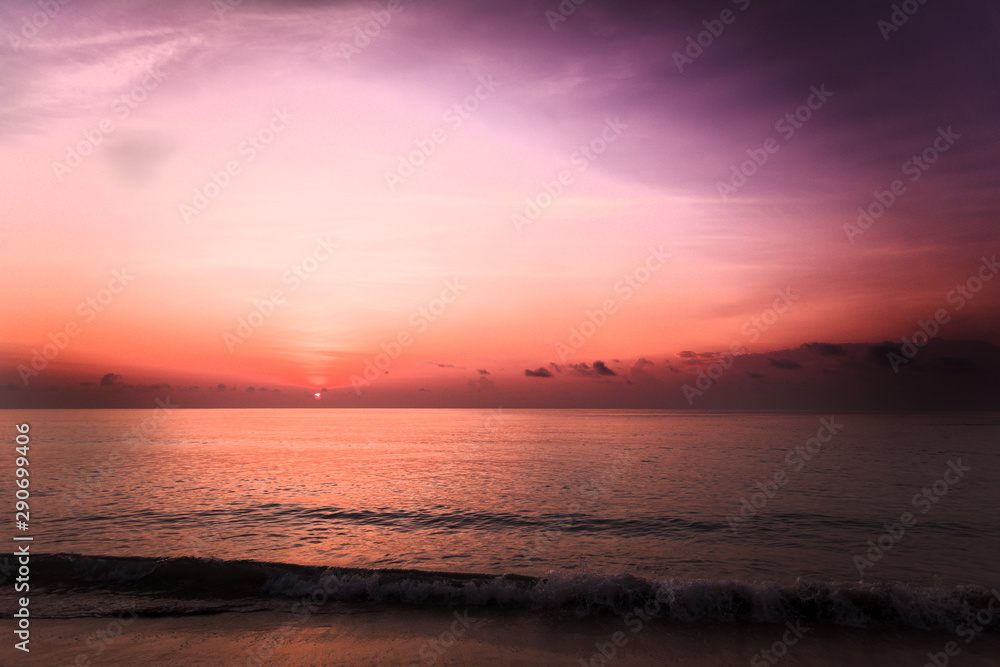 sunrise on beach