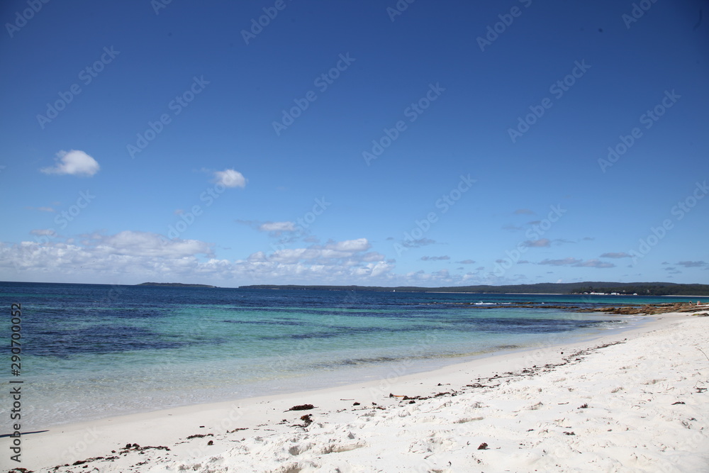 Obraz premium Plage de sable blancs