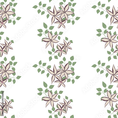 Fashionable pattern in small flowers. Floral seamless background for textiles, fabrics, covers, wallpapers, print, gift wrapping and scrapbooking. Raster copy. © анютка фролова