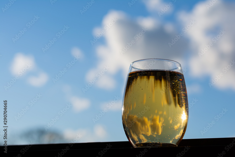 ジンジャーエールと空 Stock Photo Adobe Stock