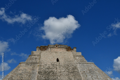 Uxmal; United Mexican State - may 18 2018 : pre Columbian site photo