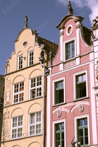 Gdansk, Poland. Vintage filtered colors tone. © Tupungato