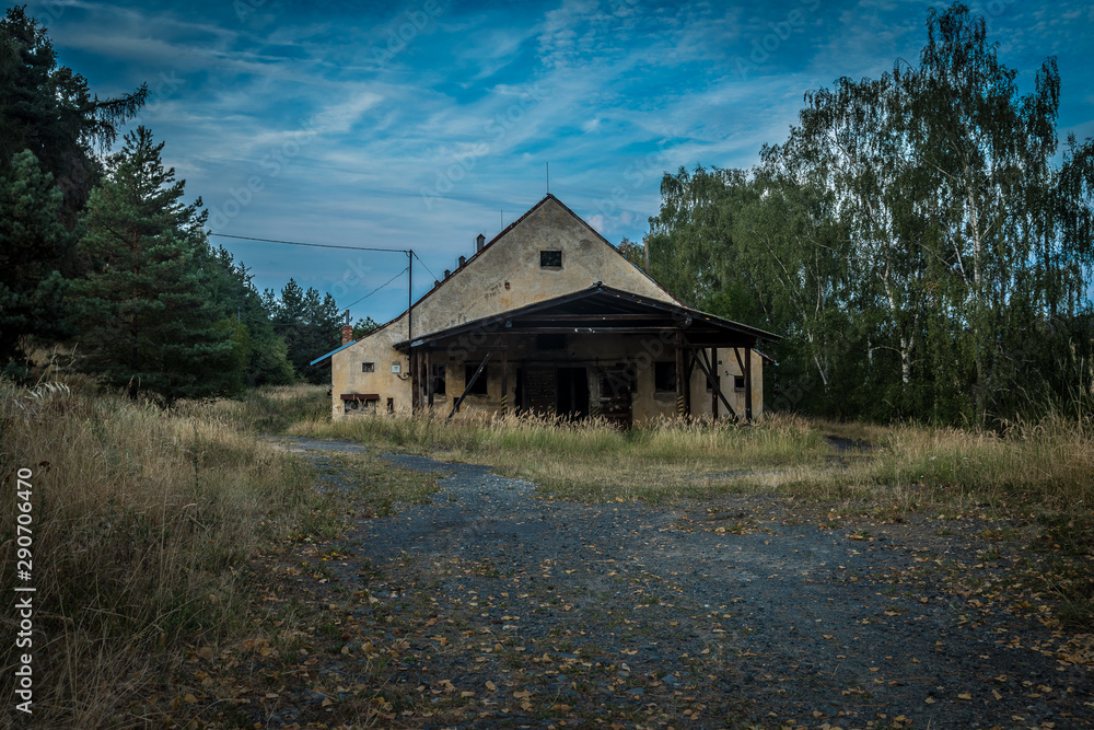 Abandoned Cowshed in Czech republic