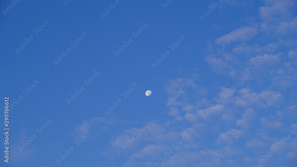 Sky with white clouds. Background image for the designer Sky with white clouds. Background image for the designer