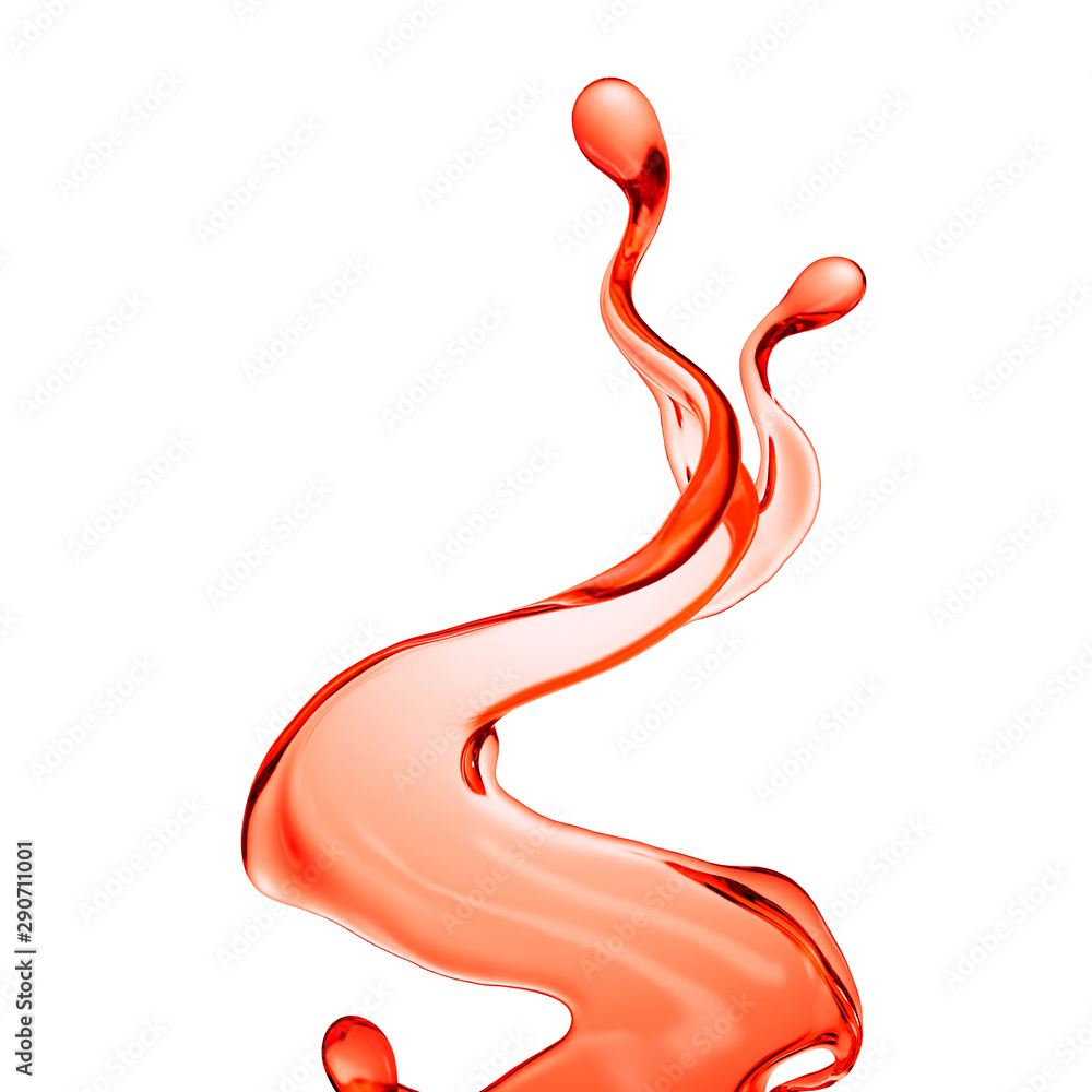 Splash fluid. 3d illustration, 3d rendering. Splash fluid. 3d illustration, 3d rendering.