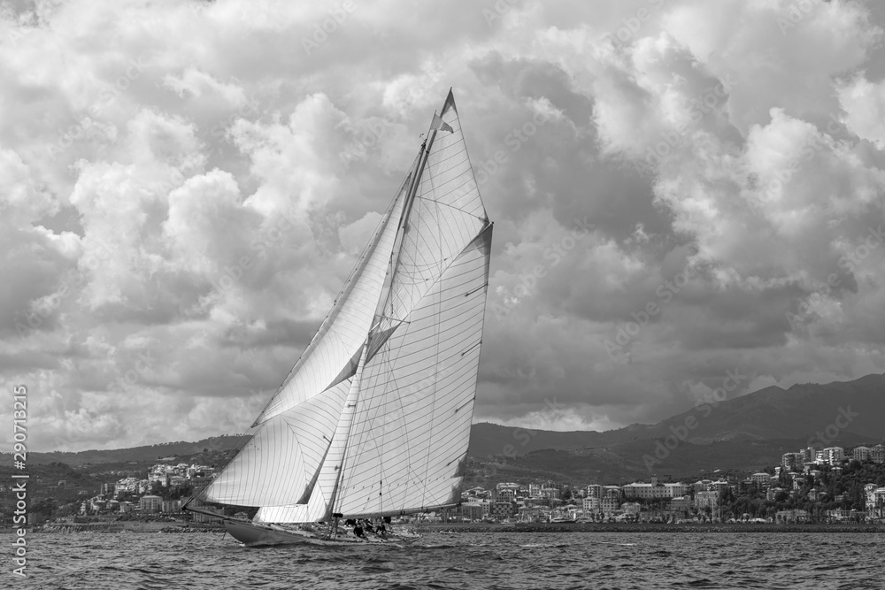 Classic sailboat