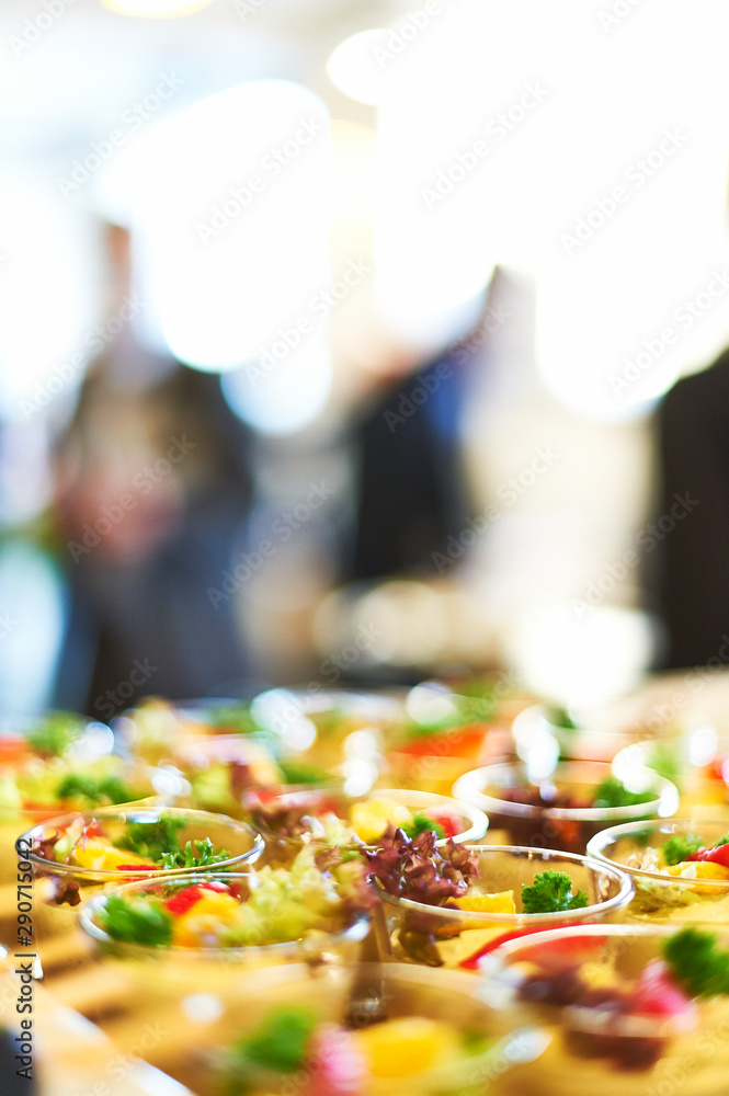 Catering mit Background